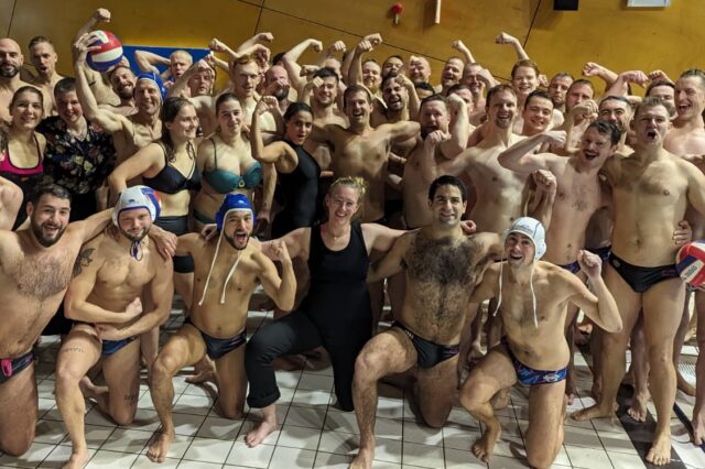 Waterprooof welcomes Netzo for a joint waterpolo training